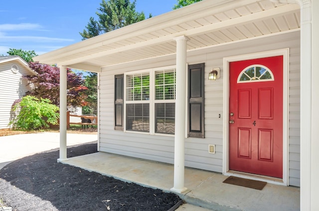 4 Yukon Dr, Greenville, SC 29605 - view of exterior entry featuring covered porch