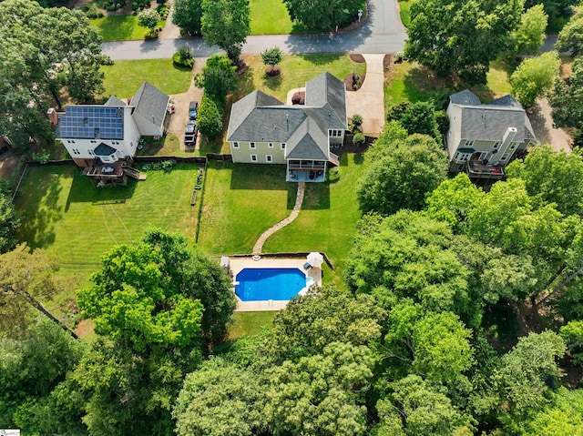435 Grayson Dr, Moore, SC 29369 - bird's eye view of a pool area