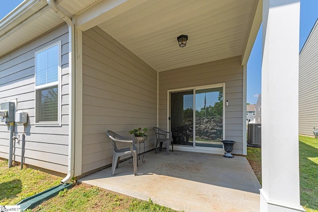 106 Cross Arbor Dr, Simpsonville, SC 29681 - view of patio / terrace featuring central air condition unit