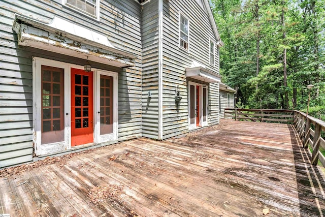 141 Shoreham Rd, Spartanburg, SC 29307 - view of wooden deck