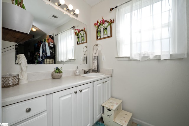 10 Sunset Mountain Ct, Travelers Rest, SC 29690 - bathroom featuring plenty of natural light and vanity