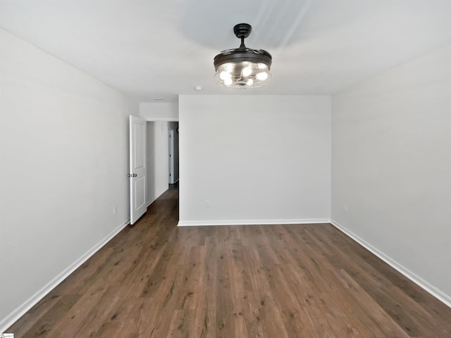 26 Jannison Rd, Boiling Springs, SC 29316 - empty room with dark wood-style floors and baseboards