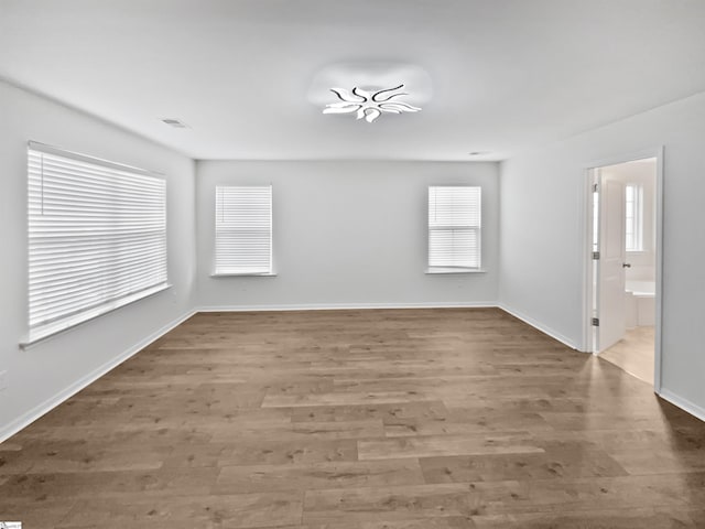 26 Jannison Rd, Boiling Springs, SC 29316 - spare room featuring wood finished floors and baseboards