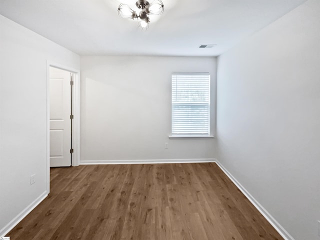 26 Jannison Rd, Boiling Springs, SC 29316 - empty room with wood finished floors and baseboards