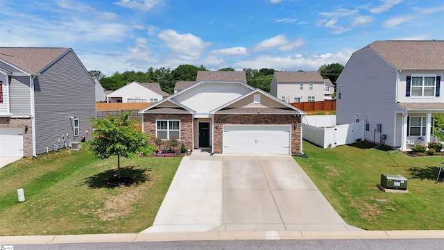 931 Brynderwen Pl, Lyman, SC 29365 - view of front of house with driveway, a residential view, and a garage