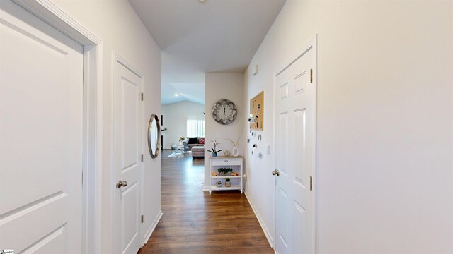 931 Brynderwen Pl, Lyman, SC 29365 - hall featuring dark wood-style flooring