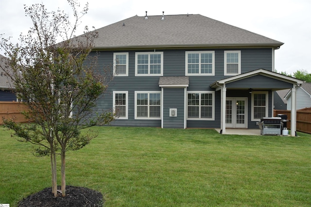 127 Riverland Woods Ct, Simpsonville, SC 29681 - back of house with a patio and a shingled roof