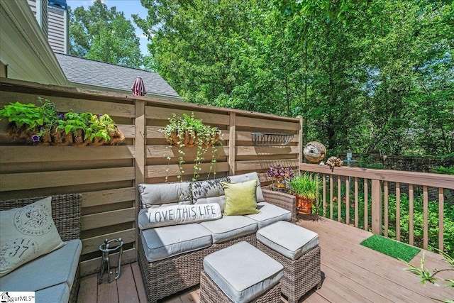 1250 Shadow Way, Greenville, SC 29615 - view of deck