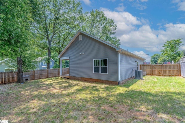 101 Duke St, Greenville, SC 29609 - rear view of house with central air condition unit
