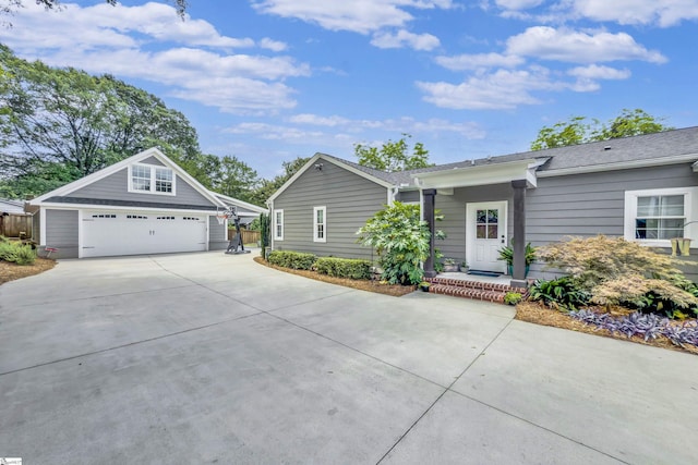 15 High Hill St, Greenville, SC 29605 - view of front of property featuring concrete driveway and a garage