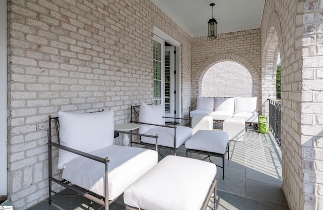 36 Southland Ave, Greenville, SC 29601 - view of patio with an outdoor hangout area