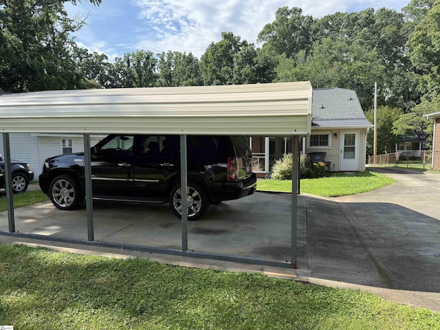 206 Rogers Ave, Greenville, SC 29617 - view of car parking with a detached carport