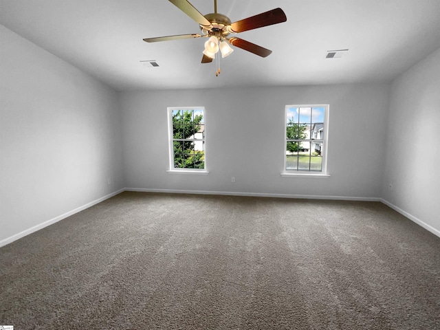 253 Golden Bear Walk, Duncan, SC 29334 - carpeted empty room with baseboards and ceiling fan