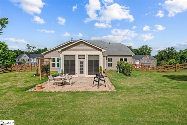79 Modesto Ln, Simpsonville, SC 29681 - back of property with a patio