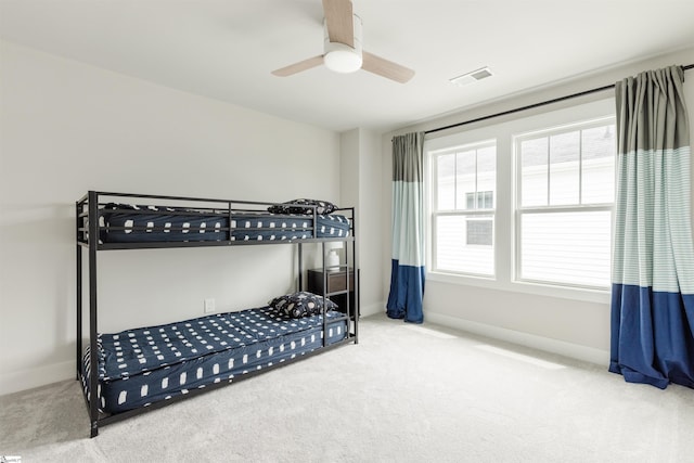 738 Judah Dr, Moore, SC 29369 - carpeted bedroom featuring baseboards and a ceiling fan