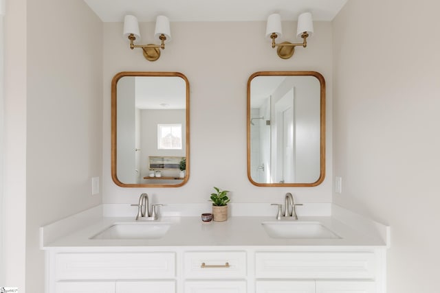 738 Judah Dr, Moore, SC 29369 - bathroom featuring double vanity