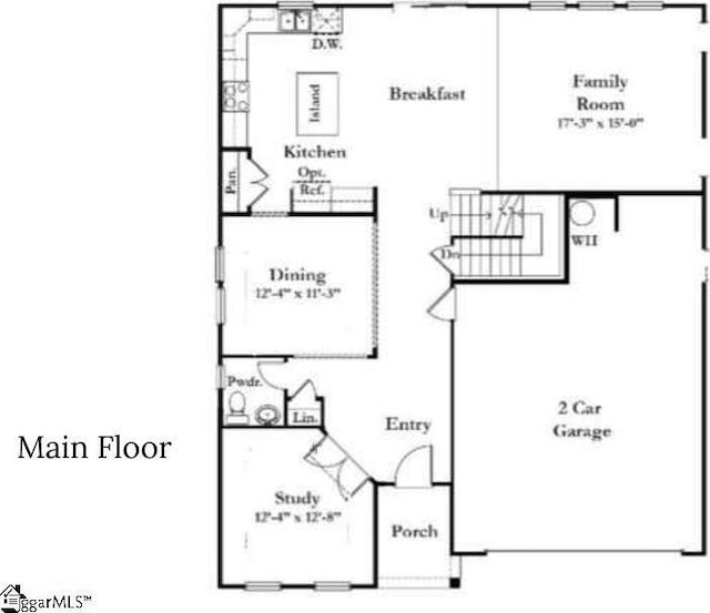 738 Judah Dr, Moore, SC 29369 - view of home floor plan