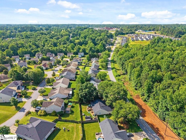 353 Old John Dodd Rd, Boiling Springs, SC 29316 - aerial overview of property's location featuring nearby suburban area and a heavily wooded area