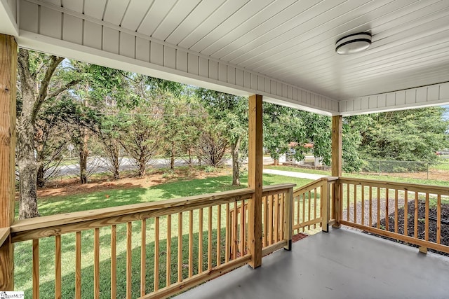 3401 Comanche St, Anderson, SC 29626 - view of deck