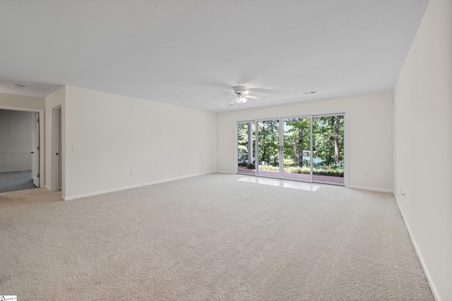 118 Pinnacle Pointe Dr, Seneca, SC 29672 - spare room featuring a ceiling fan and light colored carpet