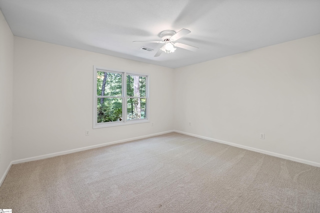 118 Pinnacle Pointe Dr, Seneca, SC 29672 - empty room featuring light carpet and a ceiling fan