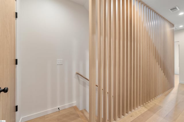 18 Nordic Ln, Greenville, SC 29609 - stairway featuring wood finished floors and recessed lighting