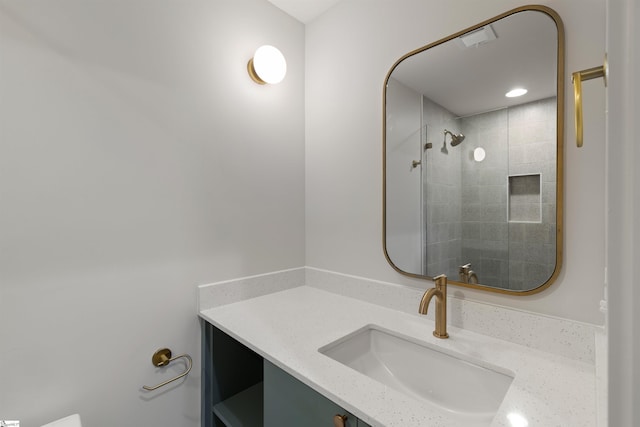 20 Nordic Ln, Greenville, SC 29609 - full bathroom with vanity and tiled shower