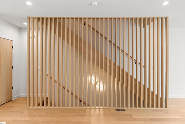 20 Nordic Ln, Greenville, SC 29609 - detailed view of recessed lighting, a smoke detector, and wood finished floors