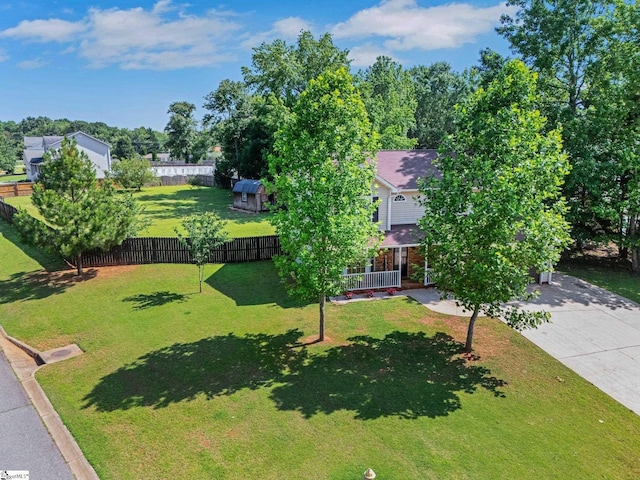 101 Bitternut Ln, Taylors, SC 29687 - view from above of property