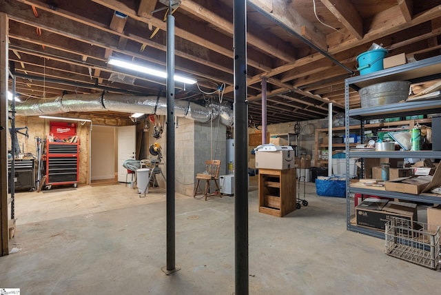 103 Crestview Cir, Greer, SC 29651 - view of unfinished below grade area