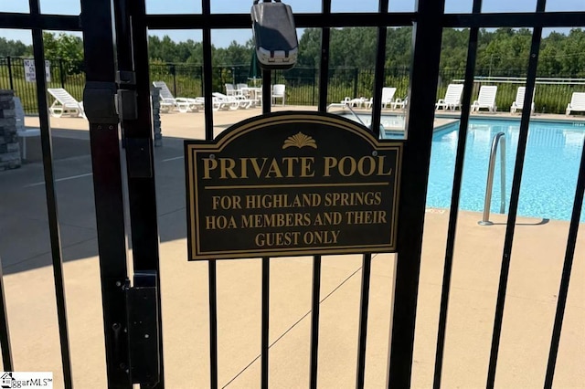 257 Highland Springs Loop, Inman, SC 29349 - exterior view of a pool