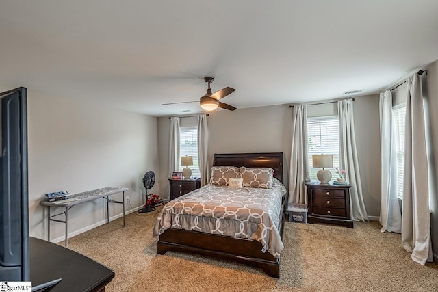 208 Castleton Cir, Boiling Springs, SC 29316 - bedroom featuring carpet floors and ceiling fan