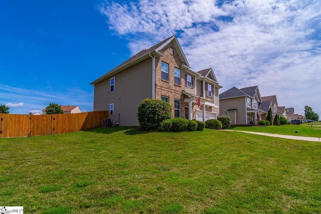 208 Castleton Cir, Boiling Springs, SC 29316 - view of side of home featuring a garage and a residential view