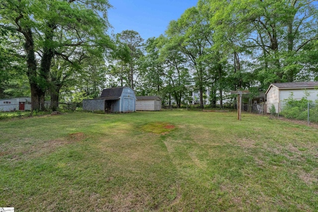 661 Maple Dr, Greer, SC 29651 - view of yard featuring a storage shed