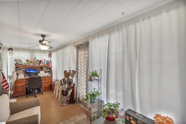 712 W Main St, Easley, SC 29640 - office with ceiling fan