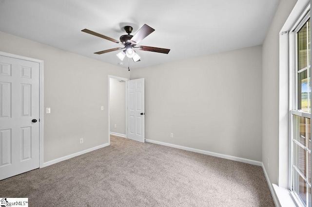 1016 Scott Rd, Anderson, SC 29621 - unfurnished bedroom featuring carpet floors and ceiling fan