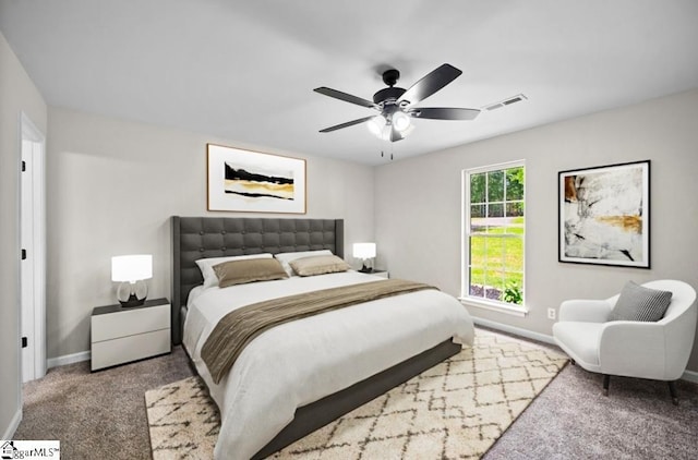 1016 Scott Rd, Anderson, SC 29621 - carpeted bedroom featuring baseboards and a ceiling fan