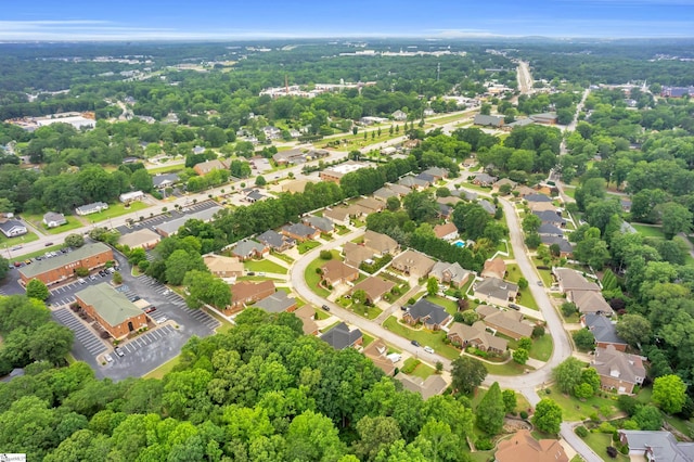 128 Banbury Cir, Simpsonville, SC 29650 - aerial perspective of suburban area