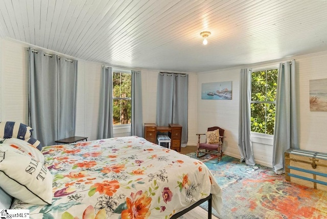 2115 Price House Rd, Woodruff, SC 29388 - bedroom with multiple windows and crown molding