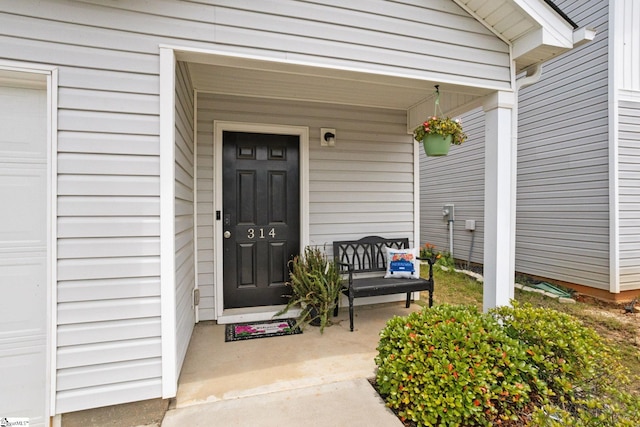 314 Long Grove Ln, Greer, SC 29650 - view of exterior entry with a porch