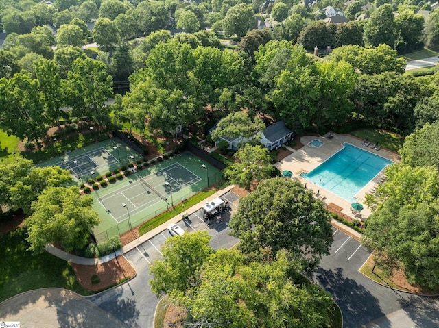 15 Annas Pl, Simpsonville, SC 29681 - drone / aerial view of a pool
