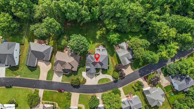 118 Glencreek Dr, Greer, SC 29650 - aerial view of property's location with nearby suburban area