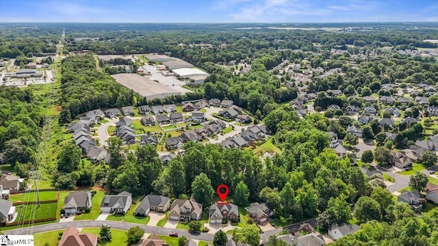 118 Glencreek Dr, Greer, SC 29650 - view of property location with nearby suburban area