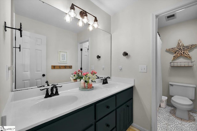 109 W Fieldsparrow Cir, Greenville, SC 29615 - full bath with double vanity and tile patterned floors