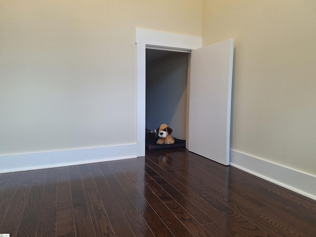 913 Dunbar St, Greenville, SC 29601 - spare room featuring wood finished floors