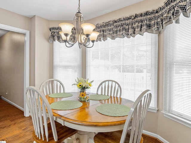 209 Thornhill Dr, Spartanburg, SC 29301 - dining space with light wood-style floors and a chandelier