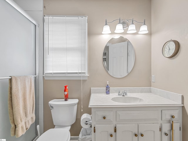 209 Thornhill Dr, Spartanburg, SC 29301 - full bath featuring vanity and a shower with door