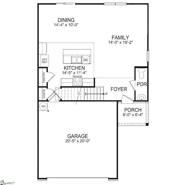 1421 Trotting Ave, Roebuck, SC 29376 - view of home floor plan