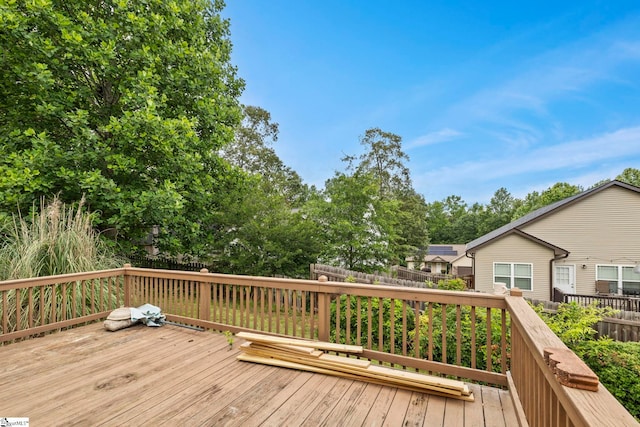 125 Woodgrove Way, Greer, SC 29651 - view of wooden deck