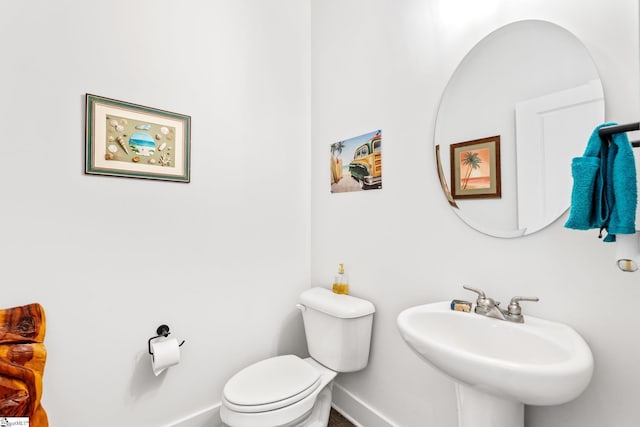 27 Mossycup Rd, Taylors, SC 29687 - half bath with baseboards and a sink